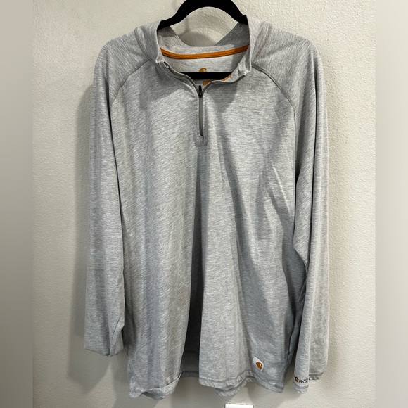 Carhartt force long sleeve quarters zip - Picture 1 of 3